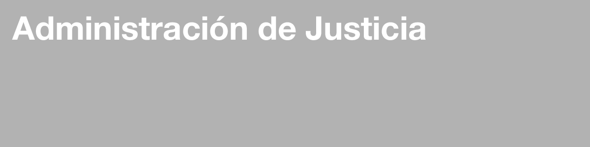 Administración de Justicia