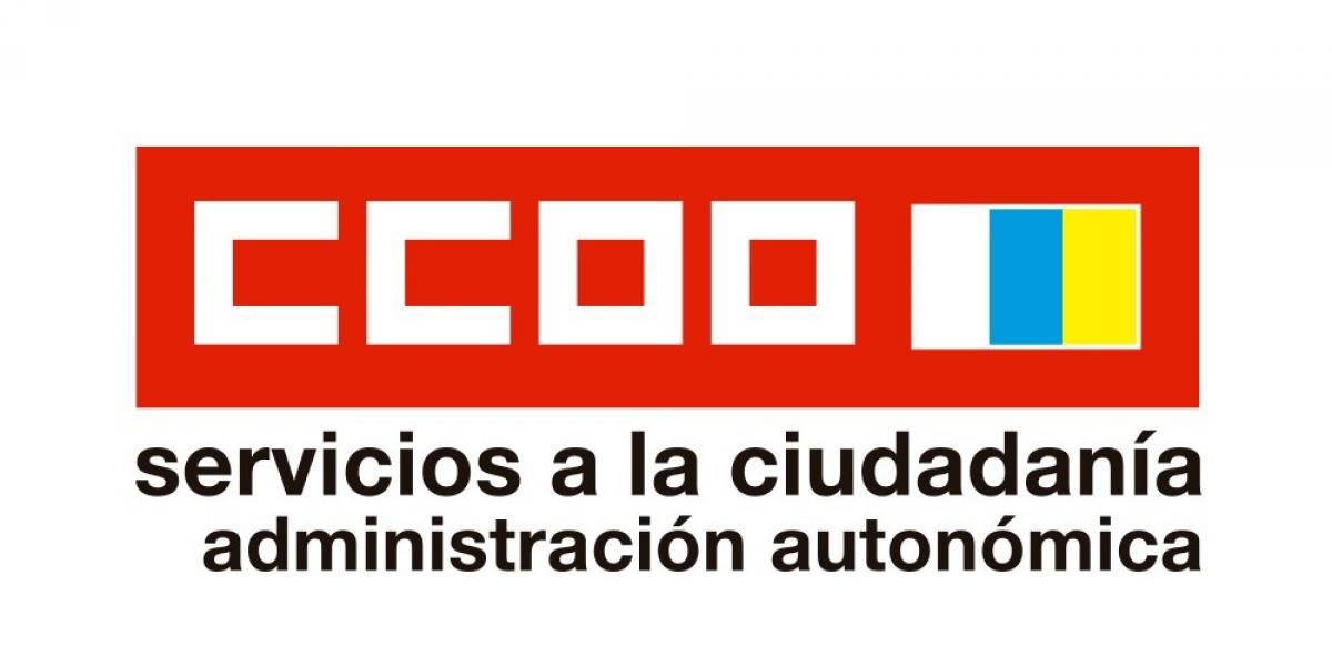 logo administración autonómica FSC CCOO Canarias