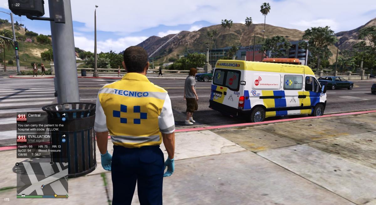 Personal de las ambulancias