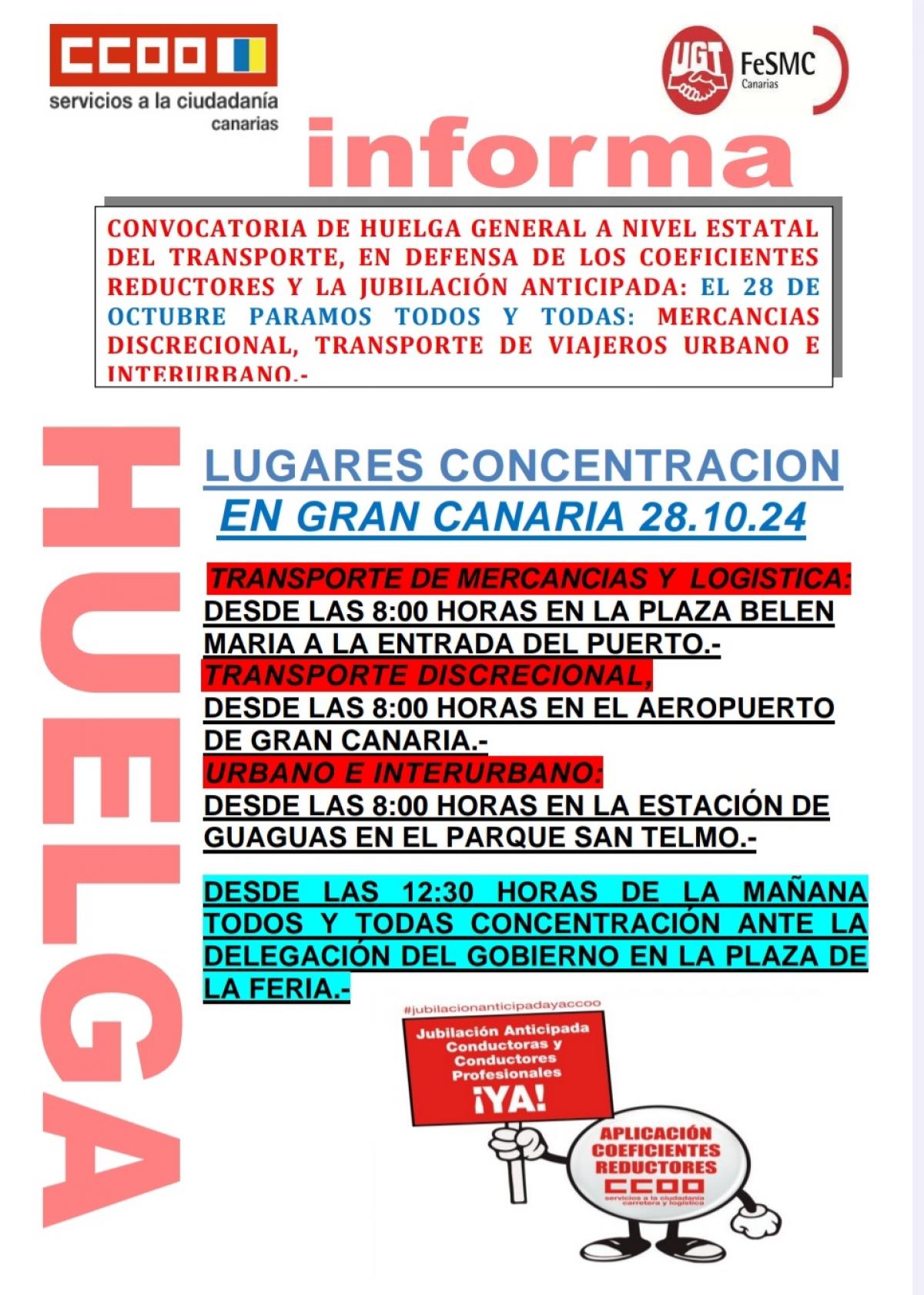 Huelga del transporte