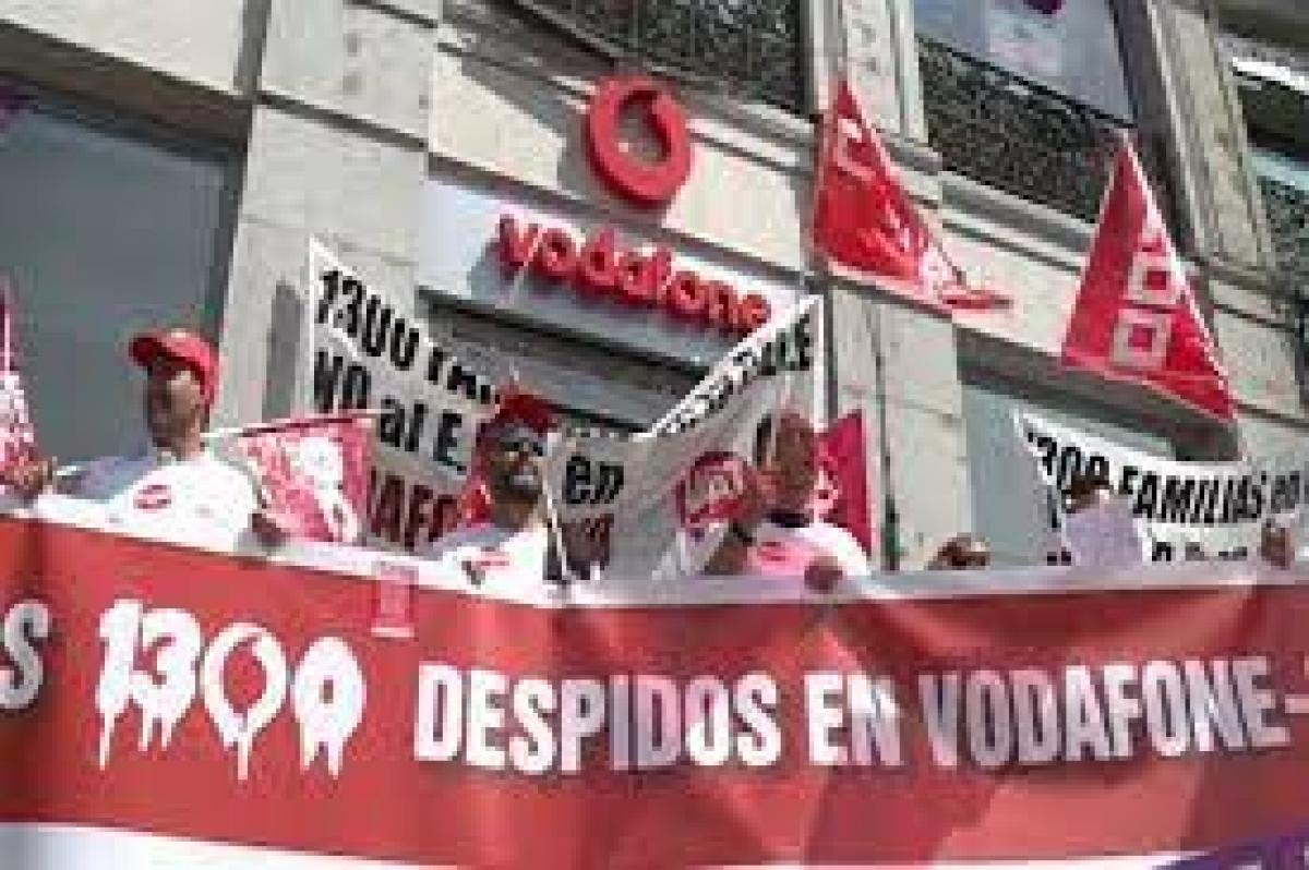 CCOO ante las causas del ERE propuesto por Vodafone