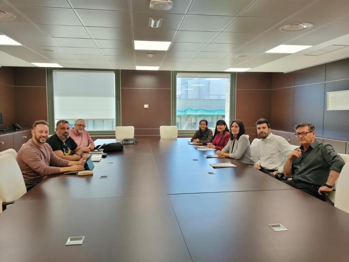 reunion FSC con INSS sobre coeficiente reductor bomberos forestales