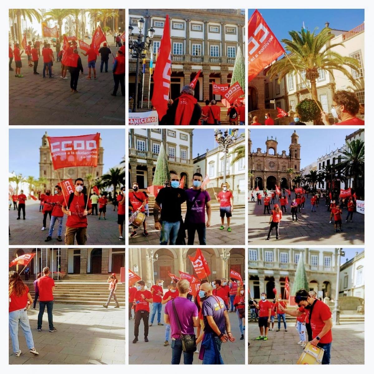 Bomberos y Bomberas del Ayuntamiento de Las Palmas de Gran Canaria